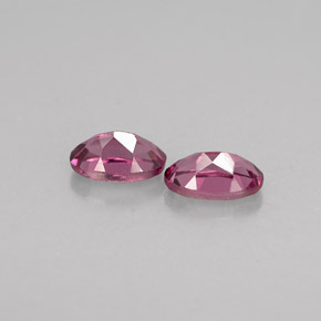Rhodolite Garnet Gemstone in 5 x 3 mm (calibrated) Size for Sale, Rhodolite Garnet Stone in Deep Purplish Pink Color