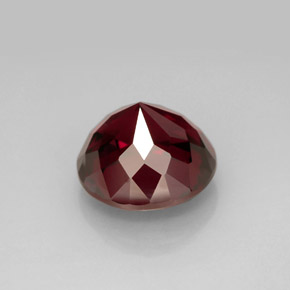 Rhodolite Garnet Gemstone in 10.5 mm Size for Sale, Rhodolite Garnet Stone in Deep Red Color