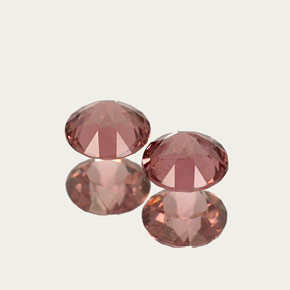 Rhodolite Garnet Gemstone in 4 mm (calibrated) Size for Sale, Rhodolite Garnet Stone in Pinkish Rose Color