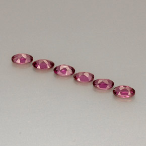Rhodolite Garnet Gemstone in 5 x 3 mm (calibrated) Size for Sale, Rhodolite Garnet Stone in Purple Red Color