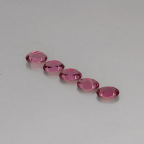 Rhodolite Garnet Gemstone in 6 x 4 mm (calibrated) Size for Sale, Rhodolite Garnet Stone in Pinkish Purple Color