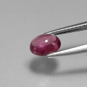 Rhodolite Garnet Gemstone in 7 x 5 mm (calibrated) Size for Sale, Rhodolite Garnet Stone in Pinkish Purple Color