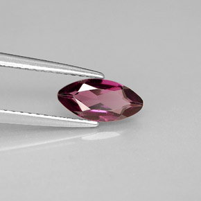 1.01 ct Violet Rhodolite Garnet Stone, Natural Rhodolite Garnet in Marquise Facet Shape for Sale