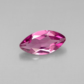 1.12 ct Violet Rhodolite Garnet Gemstone, Rhodolite Garnet Gem in Marquise Facet Shape for Sale.