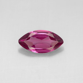 1.12 ct Violet Rhodolite Garnet Gemstone, Rhodolite Garnet Gem in Marquise Facet Shape for Sale.