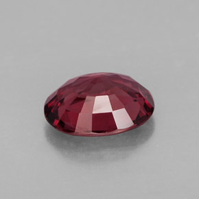 Rhodolite Garnet Gemstone in 8.6 x 6.9 mm Size for Sale, Rhodolite Garnet Stone in Raspberry Red Color