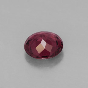 Rhodolite Garnet Gemstone in 7 mm (calibrated) Size for Sale, Rhodolite Garnet Stone in Raspberry Red Color