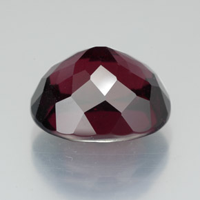 Rhodolite Garnet Gemstone in 13.4 x 11.1 mm Size for Sale, Rhodolite Garnet Stone in Raspberry Red Color