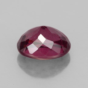Rhodolite Garnet Gemstone in 9 x 7 mm (calibrated) Size for Sale, Rhodolite Garnet Stone in Raspberry Red Color