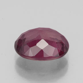 Rhodolite Garnet Gemstone in 9.3 x 7.7 mm Size for Sale, Rhodolite Garnet Stone in Raspberry Red Color