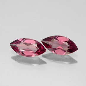 1.04 ct Red Rhodolite Garnet Stone, Natural Rhodolite Garnet in Marquise Facet Shape for Sale