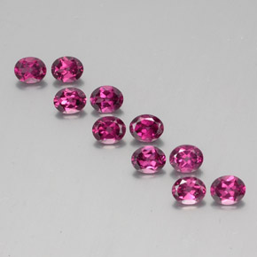 0.5ct Oval Facet Raspberry Red Rhodolite Garnet for sale thumb image of 0.5ct Oval Facet Raspberry Red Rhodolite Garnet (ID: 353848)