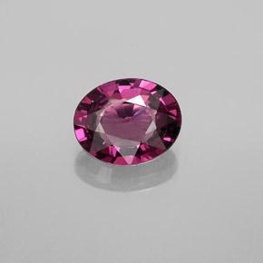 Deep Purple Rhodolite Garnet Gem - 1.7ct Oval Facet (ID: 357628)