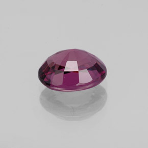 Rhodolite Garnet Gemstone in 8.3 x 6.6 mm Size for Sale, Rhodolite Garnet Stone in Reddish Purple Color