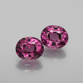 2.3ct Oval Facet Raspberry Red Rhodolite Garnet for sale thumb image of 2.3ct Oval Facet Raspberry Red Rhodolite Garnet (ID: 365261)
