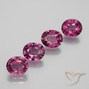 Medium Purple Rhodolite Garnet Gem - 1ct Oval Facet (ID: 365323)