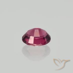 Rhodolite Garnet Gemstone in 7.1 x 5.9 mm Size for Sale, Rhodolite Garnet Stone in Raspberry Red Color