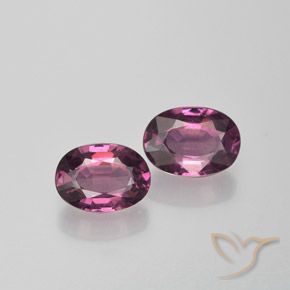 1.95ctw Natural Grape Rhodolite Garnet, Oval, VS