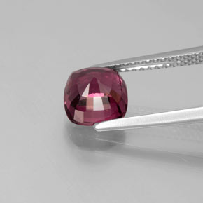 Rhodolite Garnet Gemstone in 7.1 x 7.1 mm Size for Sale, Rhodolite Garnet Stone in Raspberry Red Color
