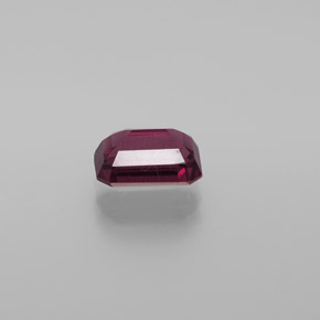 Rhodolite Garnet Gemstone in 7.6 x 5.2 mm Size for Sale, Rhodolite Garnet Stone in Raspberry Red Color