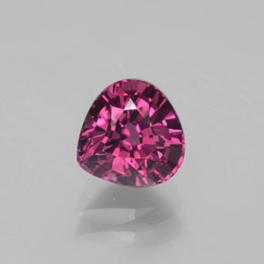 1.71 ct Red Rhodolite Garnet Gemstone, Rhodolite Garnet Gem in Pear Facet Shape for Sale.