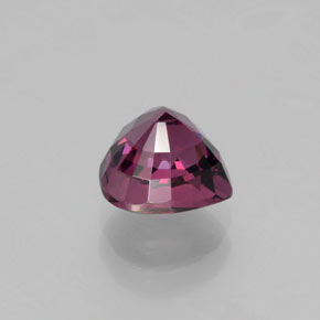 Rhodolite Garnet Gemstone in 6.7 x 6.7 mm Size for Sale, Rhodolite Garnet Stone in Raspberry Red Color