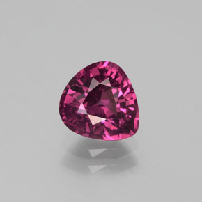 Rapberry Red Rhodolite Garnet Gem - 1.6ct Pear Facet (ID: 373273)