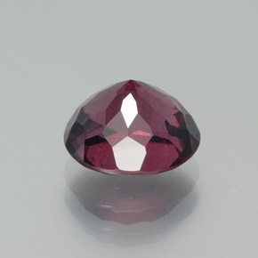 Rhodolite Garnet Gemstone in 8.4 x 7.3 mm Size for Sale, Rhodolite Garnet Stone in Raspberry Red Color