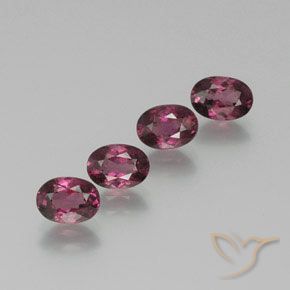 4.22ctw Natural Rapberry Red Rhodolite Garnet, Oval, VS