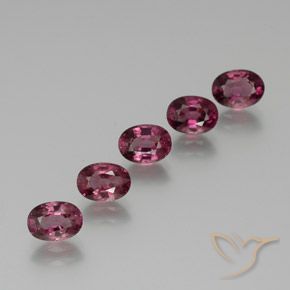 5.52ctw Natural Medium Purple Rhodolite Garnet, Oval, VS