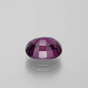 Rhodolite Garnet Gemstone in 11 x 8.4 mm Size for Sale, Rhodolite Garnet Stone in Raspberry Red Color
