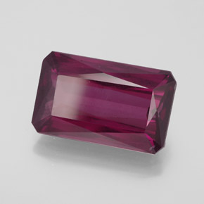10.91 ct Red Rhodolite Garnet Stone, Natural Rhodolite Garnet in Octagon / Scissor Cut Shape for Sale