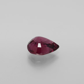 Rhodolite Garnet Gemstone in 9 x 7.5 mm Size for Sale, Rhodolite Garnet Stone in Medium-Dark Purple Color