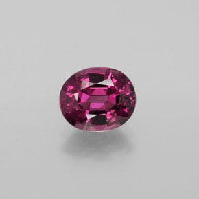 Bright Purple Родолит Гранат Камень - 2.2ct Фасетный Овал (ID: 381652)