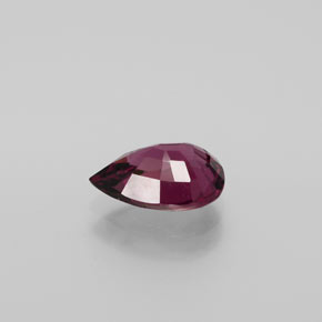 Rhodolite Garnet Gemstone in 10 x 7 mm (calibrated) Size for Sale, Rhodolite Garnet Stone in Raspberry Red Color
