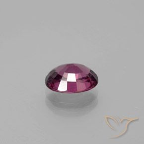Rhodolite Garnet Gemstone in 8.6 x 6.9 mm Size for Sale, Rhodolite Garnet Stone in Medium-Dark Purple Color