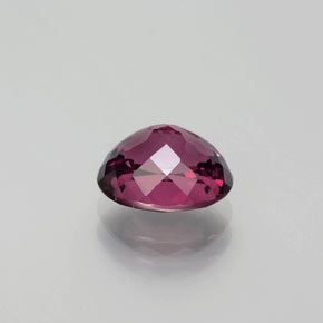 Rhodolite Garnet Gemstone in 8.4 x 6.8 mm Size for Sale, Rhodolite Garnet Stone in Raspberry Red Color