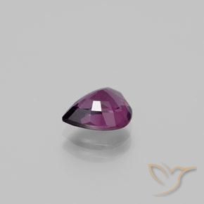 Rhodolite Garnet Gemstone in 7.9 x 6.4 mm Size for Sale, Rhodolite Garnet Stone in Deep Purple Color
