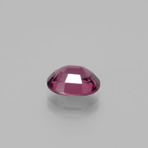 Rhodolite Garnet Gemstone in 8.4 x 6.5 mm Size for Sale, Rhodolite Garnet Stone in Deep Pink Berry Purple Color