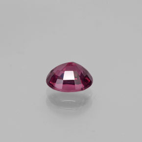 Rhodolite Garnet Gemstone in 8 x 6 mm (calibrated) Size for Sale, Rhodolite Garnet Stone in Raspberry Red Color
