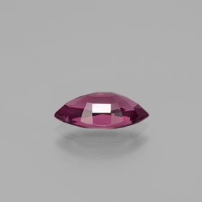 Rhodolite Garnet Gemstone in 10.8 x 5.6 mm Size for Sale, Rhodolite Garnet Stone in Raspberry Red Color