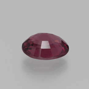 Rhodolite Garnet Gemstone in 8.6 x 7 mm Size for Sale, Rhodolite Garnet Stone in Raspberry Red Color