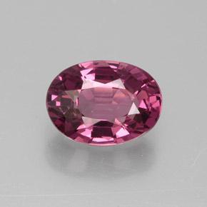 Medium Purple Родолит Гранат Камень - 1.4ct Фасетный Овал (ID: 383717)