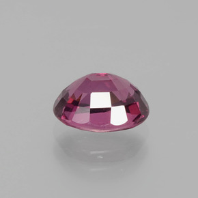 Rhodolite Garnet Gemstone in 7.5 x 5.9 mm Size for Sale, Rhodolite Garnet Stone in Medium Purple Color