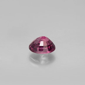 Rhodolite Garnet Gemstone in 7.2 x 5.9 mm Size for Sale, Rhodolite Garnet Stone in Raspberry Red Color