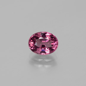 1.6ct Oval Facet Raspberry Red Rhodolite Garnet Gem for sale 1.6ct Oval Facet Raspberry Red Rhodolite Garnet Gem (ID: 383827)