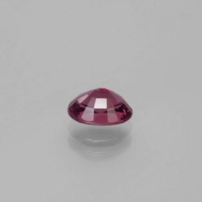 Rhodolite Garnet Gemstone in 7.5 x 5.8 mm Size for Sale, Rhodolite Garnet Stone in Magenta-Pink Color