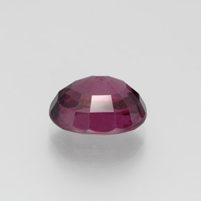 Rhodolite Garnet Gemstone in 9.8 x 7.8 mm Size for Sale, Rhodolite Garnet Stone in Raspberry Red Color