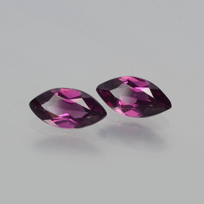1.34 ct Red Rhodolite Garnet Stone, Natural Rhodolite Garnet in Marquise Facet Shape for Sale