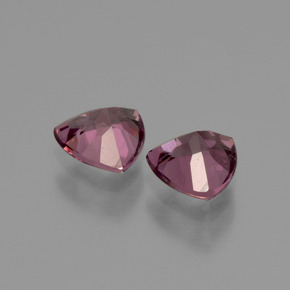 Rhodolite Garnet Gemstone in 5 x 5 mm (calibrated) Size for Sale, Rhodolite Garnet Stone in Purple Rose Color